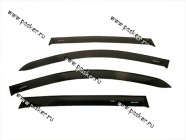 Дефлектор боковых окон Voron Glass Renault Duster 2011 накладной 4шт|Код 6405