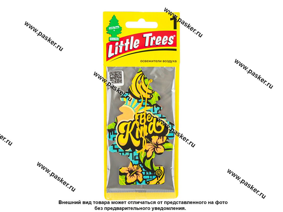 Ароматизатор LITTLE TREES Елочка Будьте добры