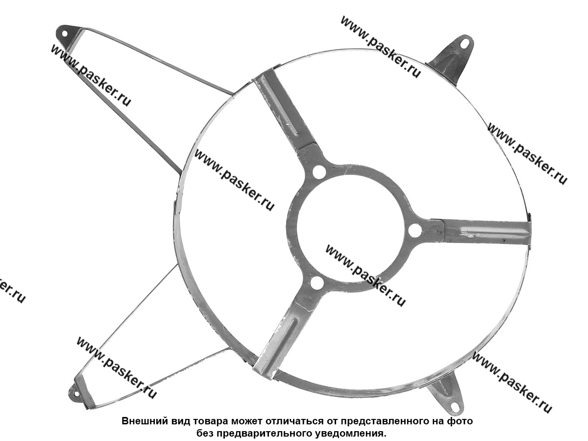 Кожух вентилятора Волга Газель дв ЗМЗ-406 400х440мм АвтоБОБ