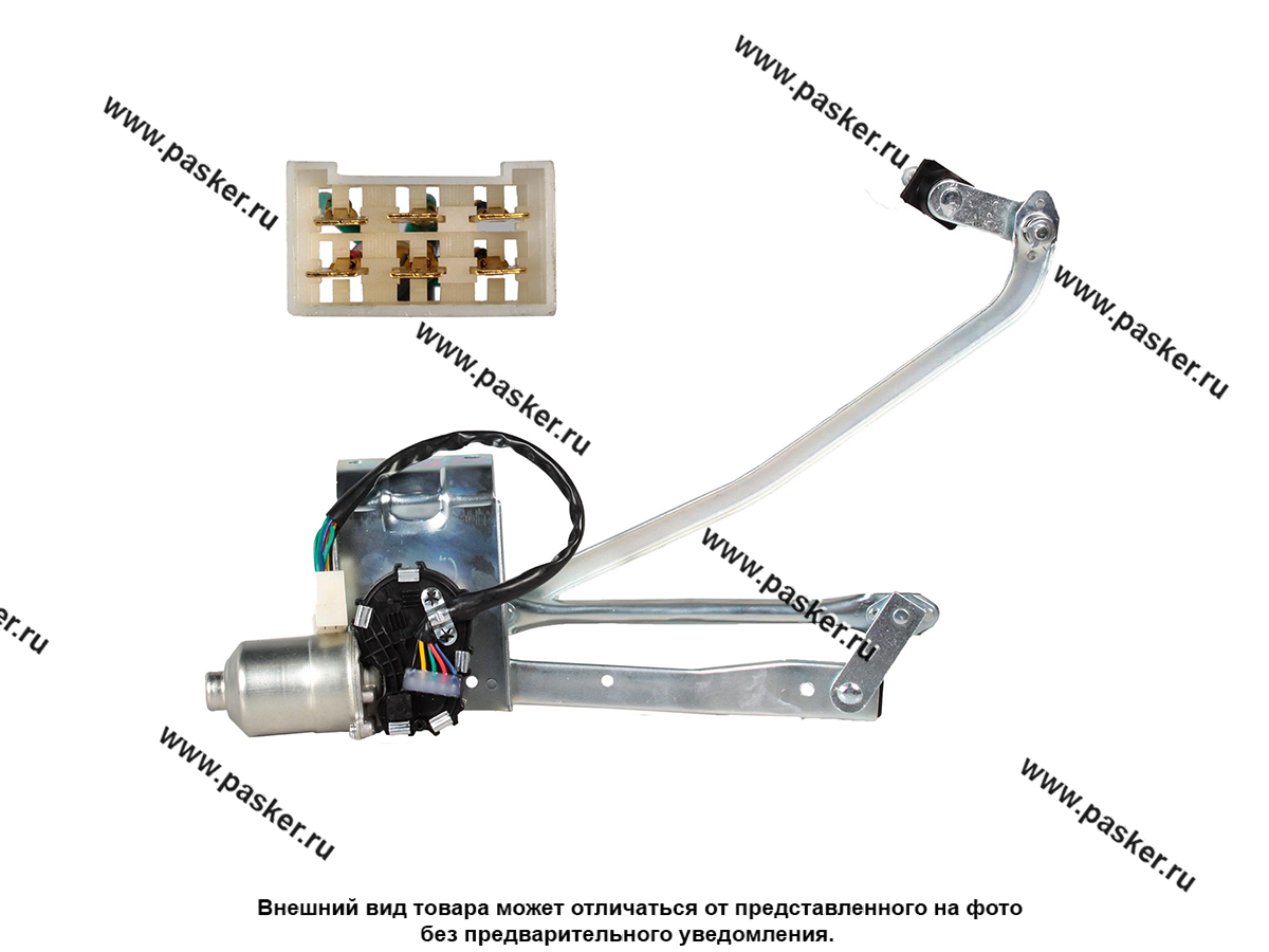 Купить Трапеция стеклоочистителя Газель-3302 с мотором STARTVOLT VWA 03016  39318 по выгодной цене в интернет-магазине «АвтоПаскер»