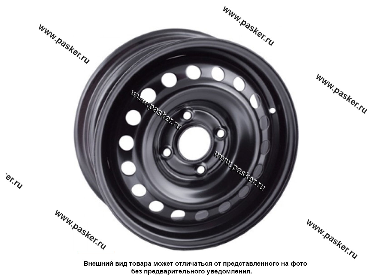 Купить Диск колесный 14/5,5J/4*100/ET49/d56,6 TREBL Chevrolet Lanos Daewoo  Nexia черный 9284727 41254 по выгодной цене в интернет-магазине «АвтоПаскер»