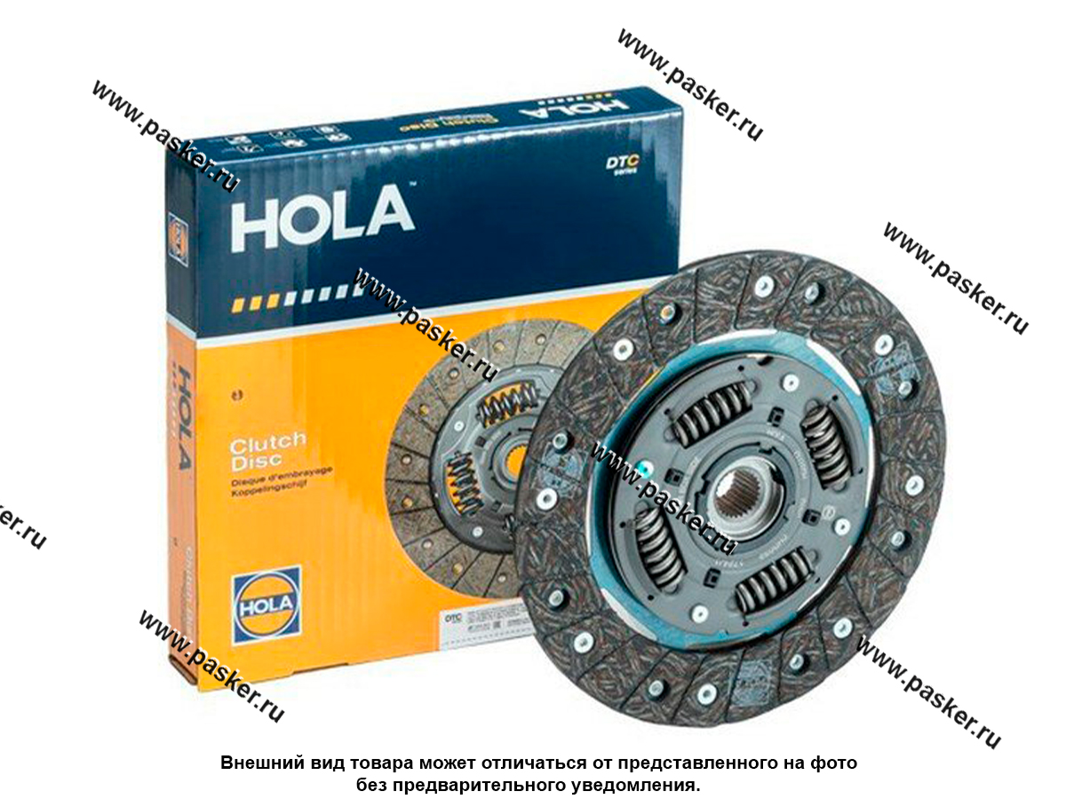 Диск сцепления LADA Vesta 1.6 JR5 Xray 1.6 JR5 HOLA CHD032