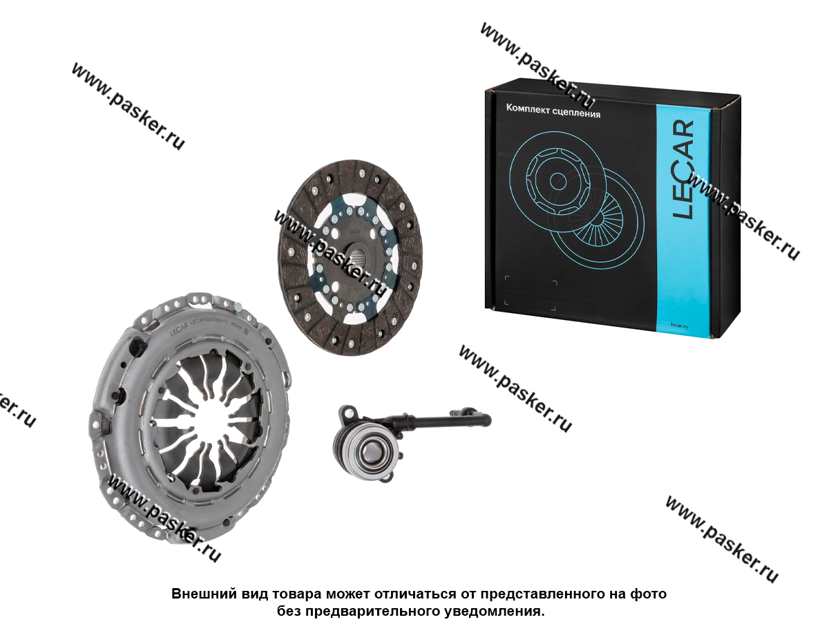 Сцепление Renault Duster Kangoo Scenic 225 мм 21 шлиц без подшипника LECAR LECAR000160416