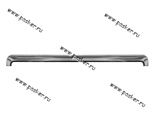 Планка решетки радиатора 2107 верхняя никель СЭД