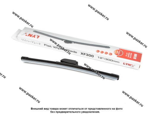 Фото: Щетки стеклоочистителя 30см универсальная LYNXauto бескаркасная XF300