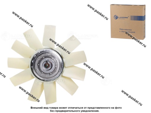 Фото: Вентилятор УАЗ Патриот с вязкостной муфтой LUZAR в сборе LVC 0362