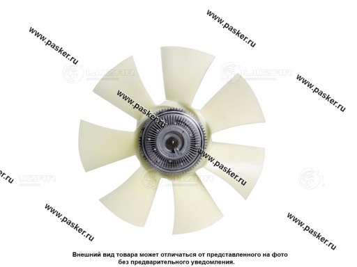 Фото: Вентилятор УАЗ Патриот с вязкостной муфтой LUZAR н/о в сборе LVC 0363
