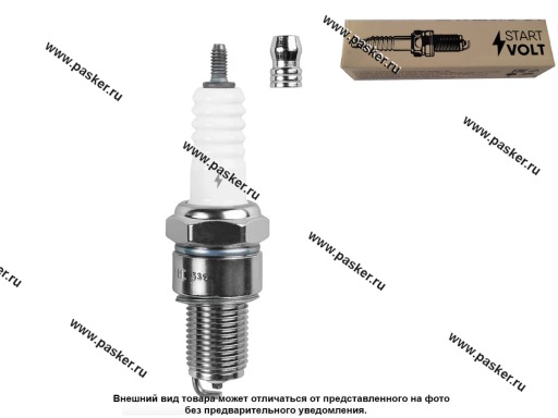 Фото: Свеча STARTVOLT 2108-2110 карбюратор зазор 0.7мм с резистором VSP 0106