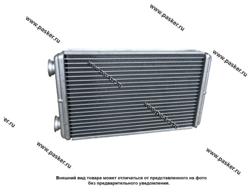 Фото: Радиатор печки УАЗ 3163 Патриот BAUTLER алюминиевый Sanden с A/C паяный BTL-3163BH