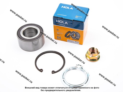 Фото: Подшипник ступицы Renault Logan I Sandero Stepway 05/2007 передний +ABS HOLA NB759