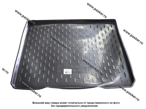 Фото: Коврик в багажник Renault Duster HSA/M 10-15, 4WD 15- пластик Comfort