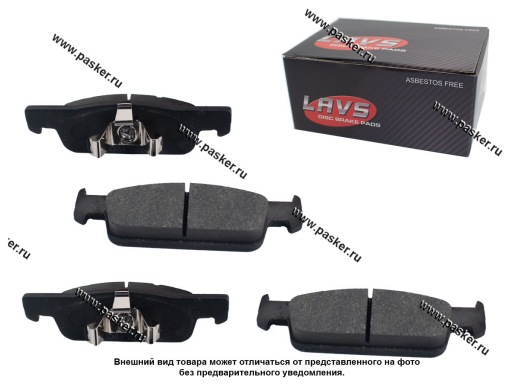 Фото: Колодки тормозные DACIA LOGAN EXPRESS передние LAVS LV1627L