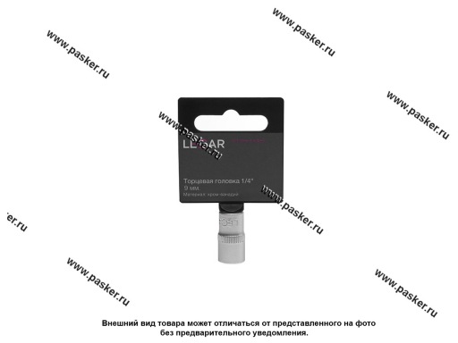 Фото: Головка торцевая  9 1/4 короткая 6-гранная LECAR