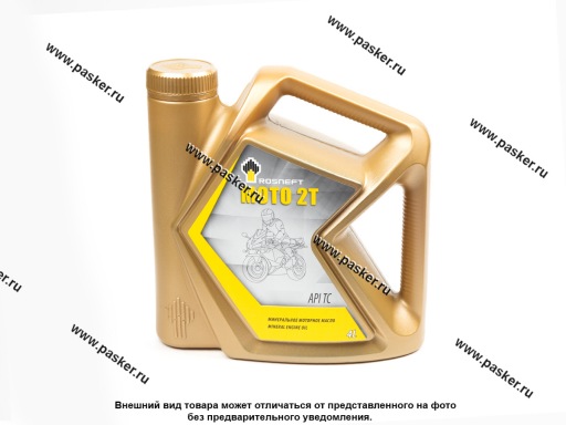 Фото: Масло Rosneft 2-х тактное API ТC JASO FD ISO E-GD SAE F/M2 4л мин