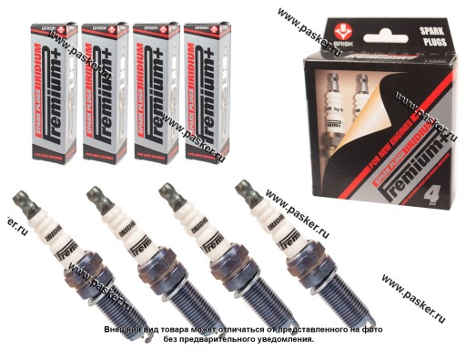 Фото: Свеча BRISK PREMIUM PLUS QR14YIR-2 (P42) [упаковка 4 шт.]