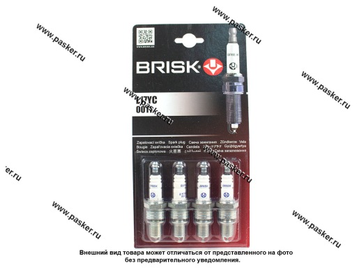 Фото: Свеча BRISK SUPER L17YC [упаковка 4 шт.]
