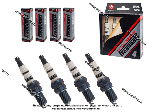 Фото: Свеча BRISK PREMIUM PLUS BR10YIR (P38) [упаковка 4 шт.]