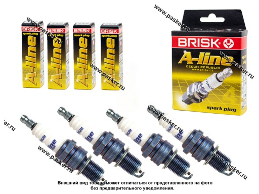 Фото: Свеча BRISK A-LINE № 1 LR15TCY [упаковка 4 шт.]