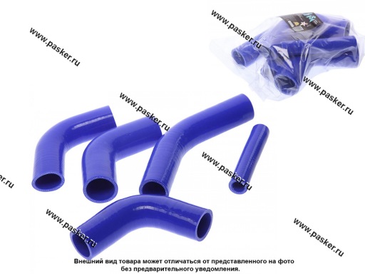 Фото: Патрубки радиатора Газель 3302 дв 405 Евро-3 5 шт MEGAPOWER