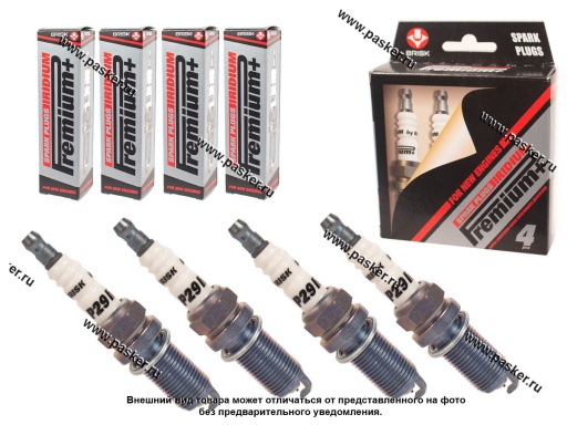 Фото: Свеча BRISK PREMIUM PLUS ER17YIR-1 (P29) [упаковка 4 шт.]