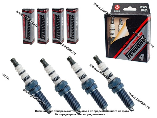 Фото: Свеча BRISK PREMIUM PLUS QR15LIR-1 (P35) [упаковка 4 шт.]