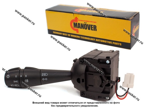 Фото: Переключатель подрулевой Renault Logan 2 Captur Clio 4 Twingo MANOVER MR7181808