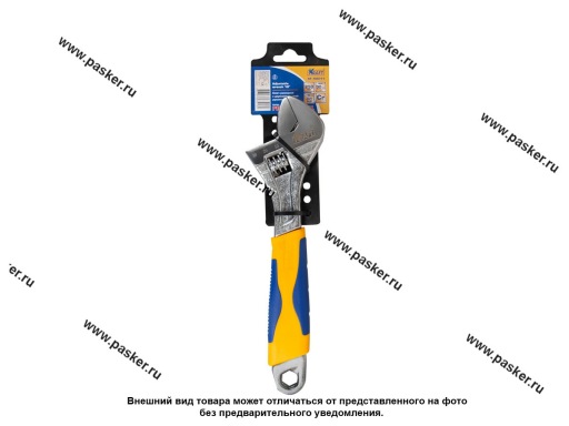 Фото: Ключ разводной 250мм с двухкомпонентной рукояткой KRAFT KT 700777