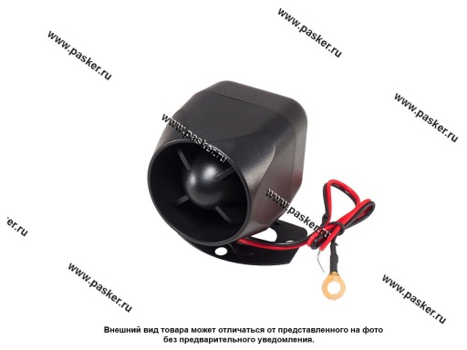 Фото: Сирена 1 тональная 12V 20Вт 110Дб AURA ADX-430