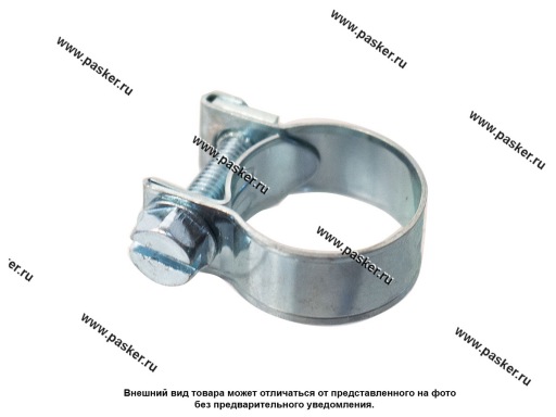 Фото: Хомут KVP Mini 15-17 W1 оцинкованный [упаковка 20 шт.]