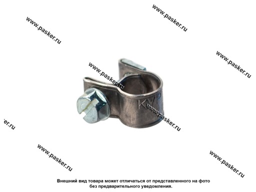Фото: Хомут KVP Mini 6-8 W2 нержавейка [упаковка 20 шт.]