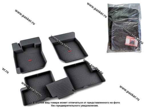 Фото: Коврики Renault Sandero с 2014г резиновые AgateK