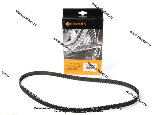 Фото: Ремень ГРМ AUDI 1.8-2.0 -96/VW 1.6 -92 CONTITECH CT637