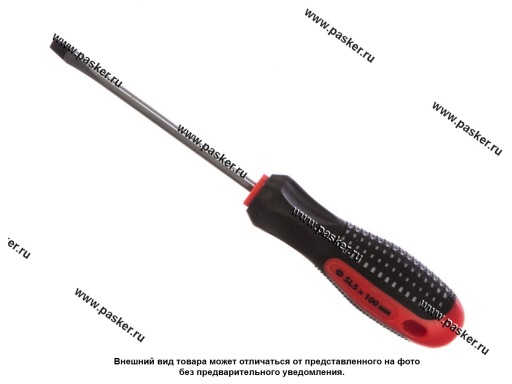 Фото: Отвертка шлицевая 5*100 3к рукоятка anti slip Fusion Matrix 11419