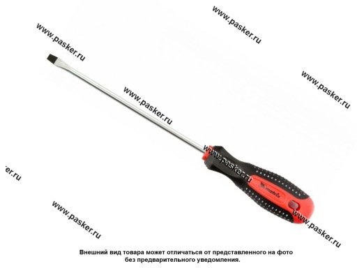 Фото: Отвертка шлицевая 5*150 3к рукоятка anti slip Fusion Matrix 11420