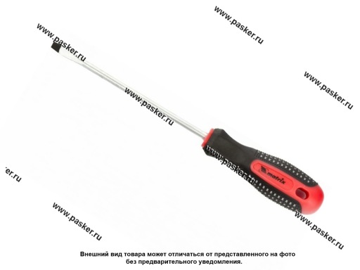Фото: Отвертка шлицевая 6*150 3к рукоятка anti slip Fusion Matrix 11424