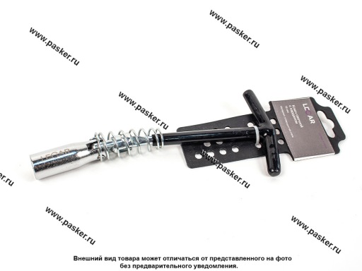 Фото: Ключ свечной 16мм с карданом LECAR