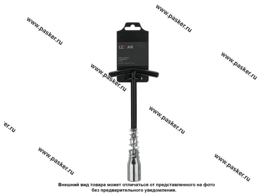 Фото: Ключ свечной 21мм с карданом LECAR