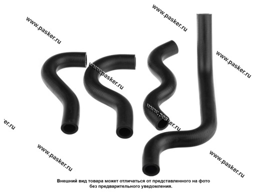 Фото: Патрубки печки Газель дв 406 4шт LECAR