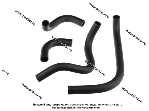 Фото: Патрубки печки УАЗ 3160-3162, 4шт LECAR