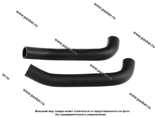 Фото: Патрубки радиатора Газель NEXT дв. УМЗ А274 Evotech 2шт LECAR