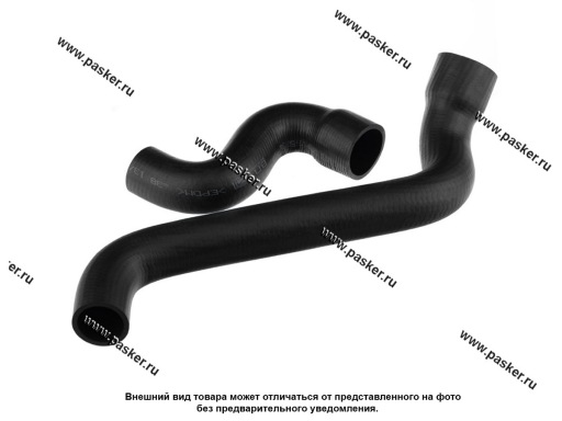 Фото: Патрубки радиатора Газон NEXT дв ЯМЗ 5334 2шт LECAR