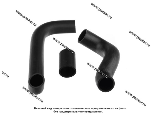 Фото: Патрубки радиатора УАЗ Патриот 3шт LECAR