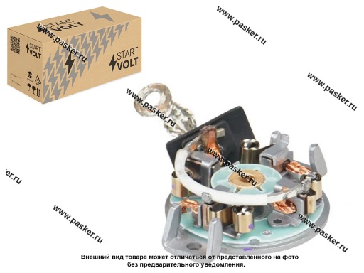 Фото: Щеточный узел стартера 2101-2107 2123 Chevrolet Niva 21214 STARTVOLT н/о VBS 0102