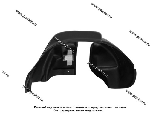 Фото: Подкрылок Renault Duster задний левый 2WD 2015- Comfort