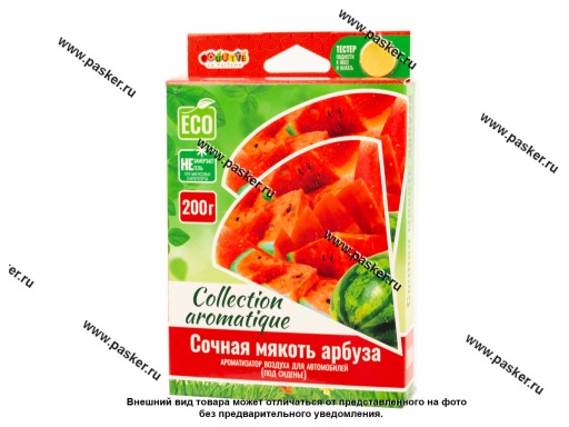 Фото: Ароматизатор FOUETTE Collection Aromatique под сиденье 200гр арбуз CA-3