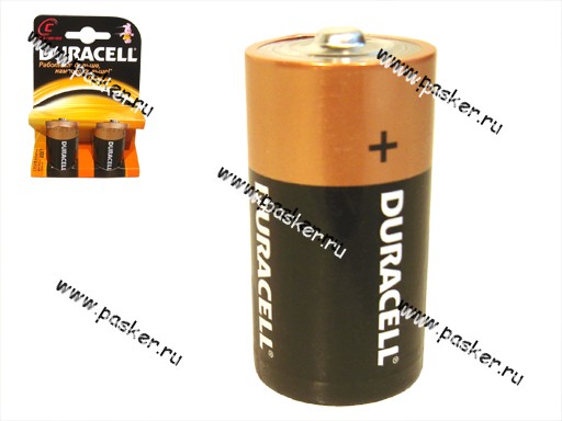 Фото: Батарейка DURACELL LR14 BL-2 [упаковка 2 шт.]