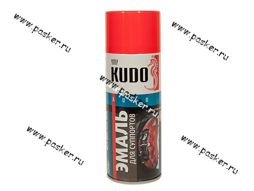 Фото: Краска для суппорта Красная KUDO KU-5211 520мл аэрозольная