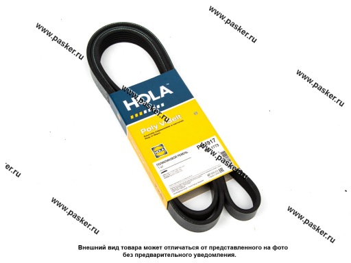 Фото: Ремень поликлиновой 6PK1775 HOLA
