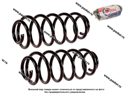 Фото: Пружина подвески Geely MK ФОБОС задняя 55128 [упаковка 2 шт.]