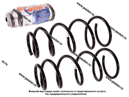 Фото: Пружина подвески Ford Focus 2 1.6TD 1.8-2.0 ФОБОС передняя 04-08 13415 [упаковка 2 шт.]